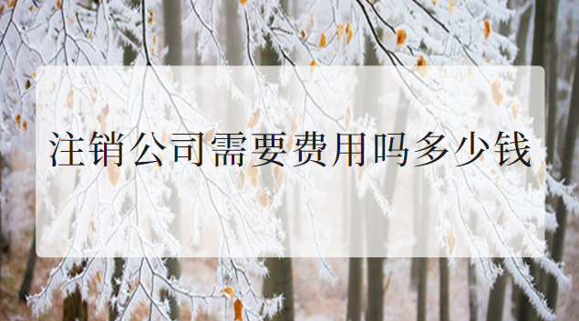 注銷公司費(fèi)用一般多少錢(qián)(臺(tái)商注銷公司費(fèi)用一般多少)
